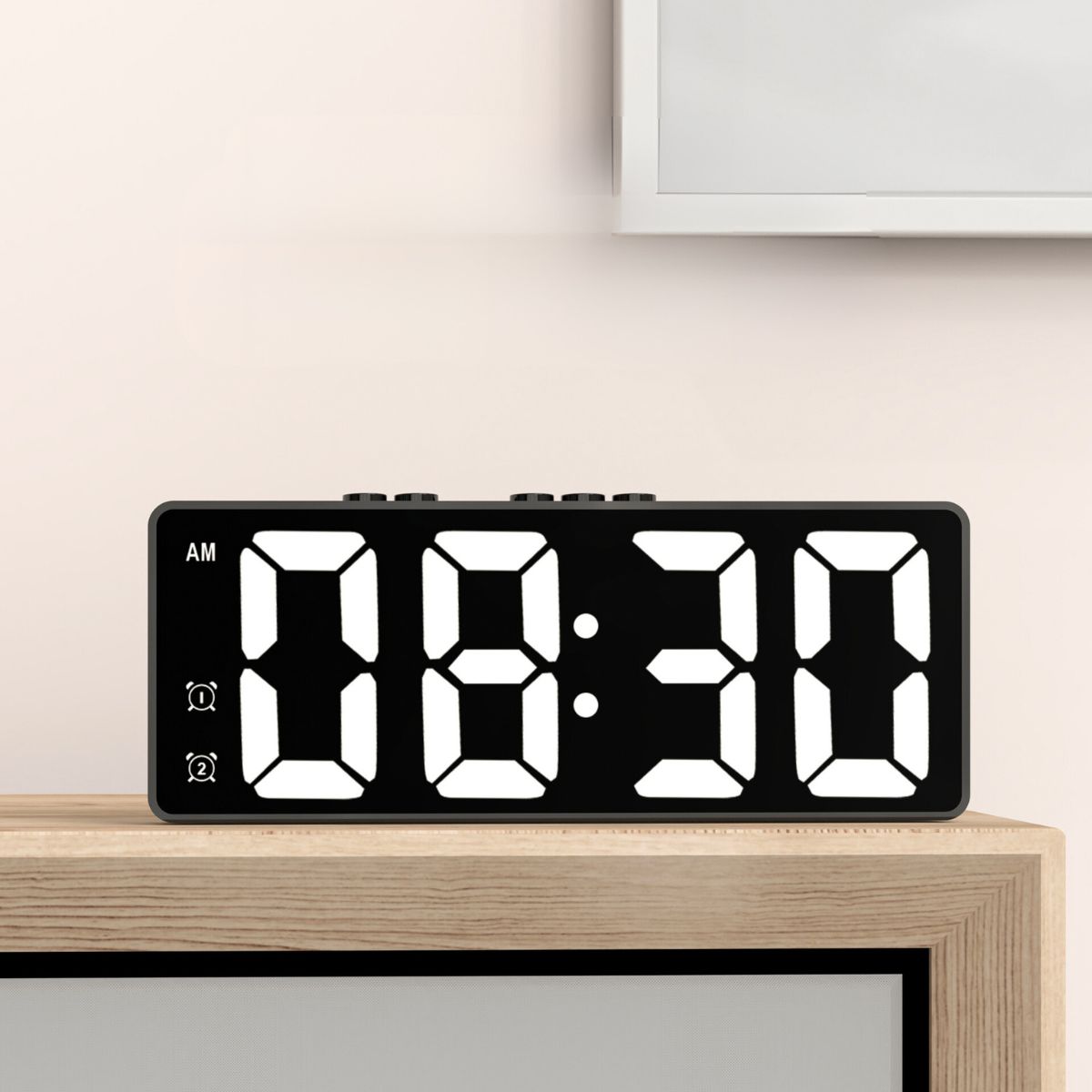 Đồng hồ điện tử Led báo thức hẹn giờ thông minh