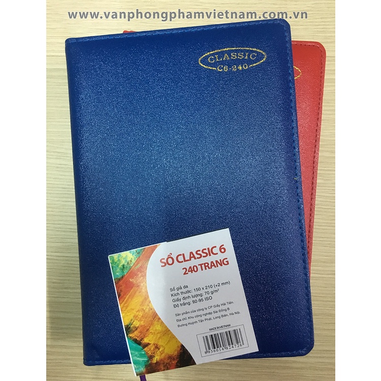 Sổ CLASSIC 160-240 TRANG