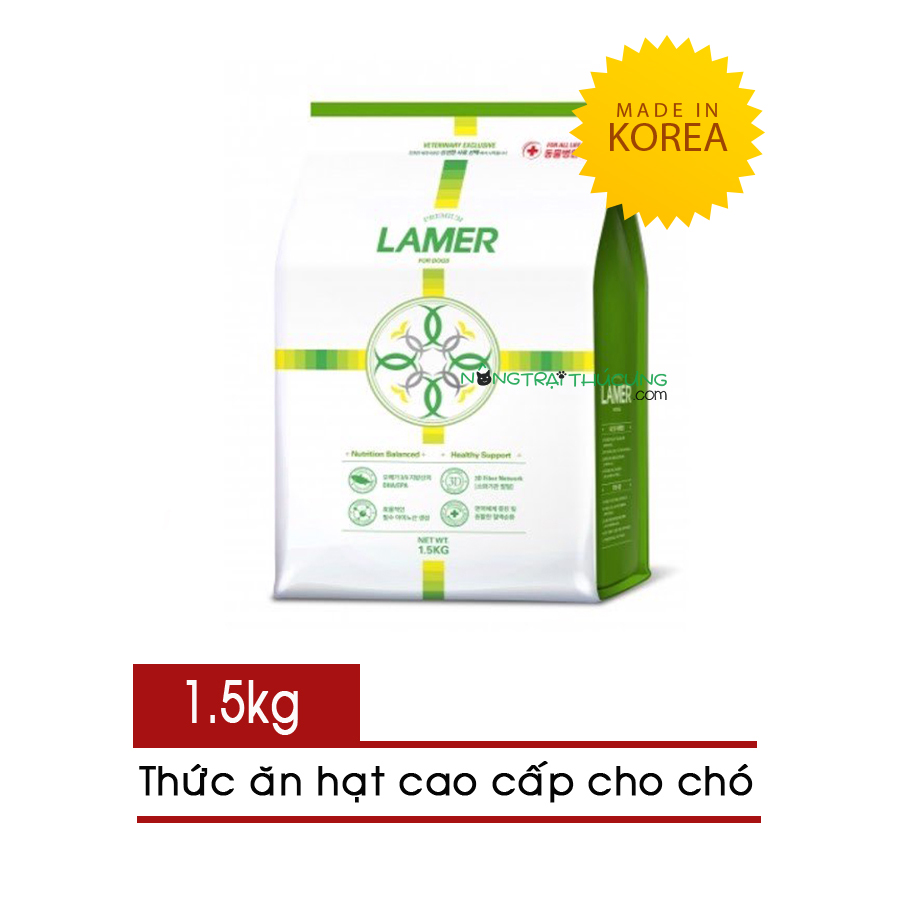 Thức ăn hạt cao cấp cho chó PREMIUM LAMER - [Nông Trại Thú Cưng]