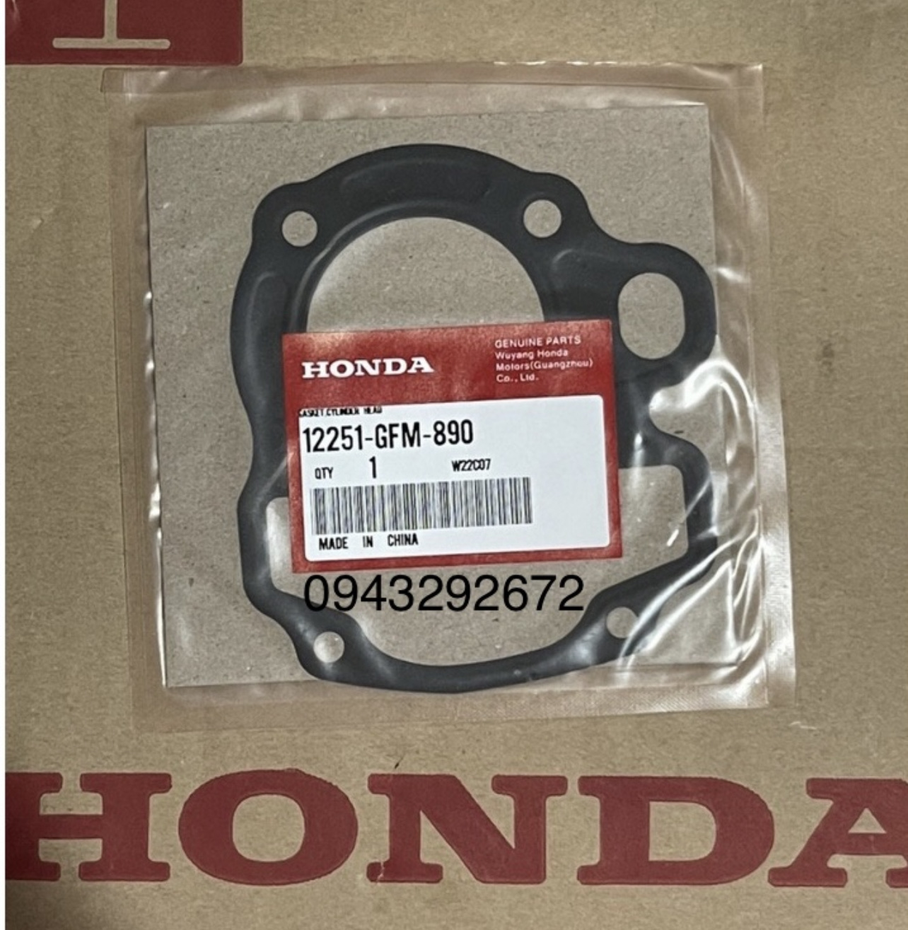 Gioăng Đầu Xy Lanh (Quy Lát) Lead110 Honda ( 12251GFM890 )