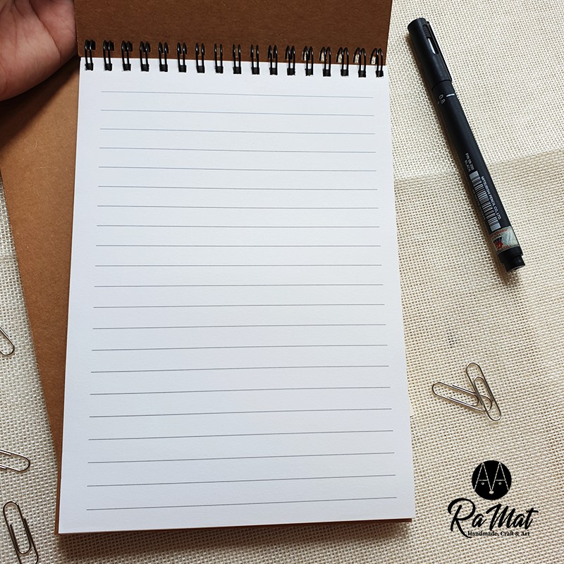 [HCM]Sổ Tay Lò xo Dọc - Size A5