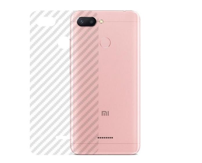 Miếng dán carbon mặt lưng cho Xiaomi Redmi 6