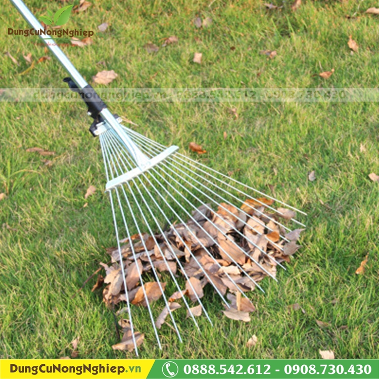 Cào lá cào rác xếp gọn 15 răng thép