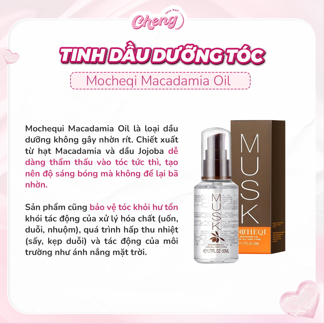 Tinh dầu dưỡng tóc Macadamia