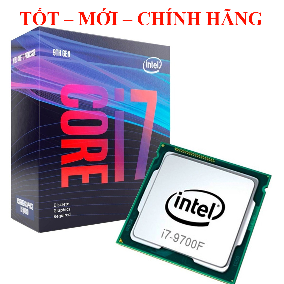 [HCM]CPU Intel Core i7 9700F 4.70GHz 12M 8 Cores 8 Threads