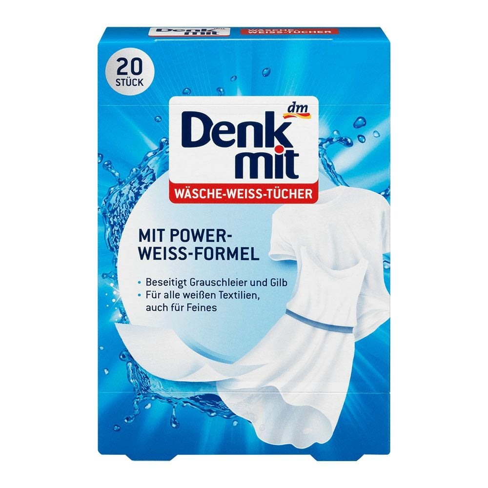 Miếng giặt tẩy trắng quần áo Denkmit