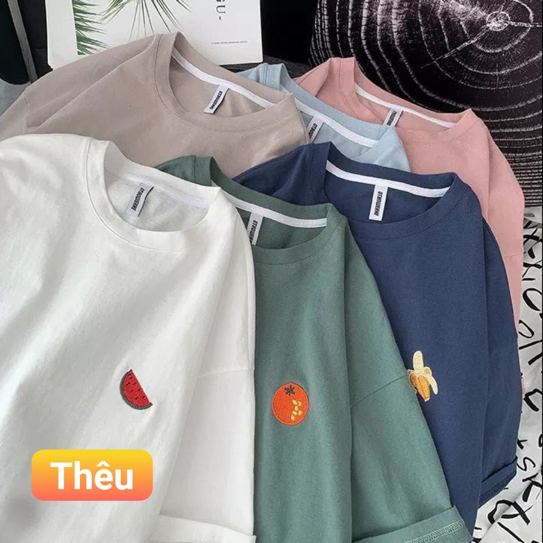 >> BÁO GIÁ ÁO THUN NAM FORM RỘNG, ÁO PHÔNG TAY LỠ UNISEX ATL216 - YINXX | Shopee Lazada Sendo Tiki mới nhất 16 Aó thun nữ form dài rộng tay lỡ Unisex LOGO TRÁI CÂY freesize 45 - 70kg áo thun nam form rộng tay lỡ, áo phông nữ form rộng