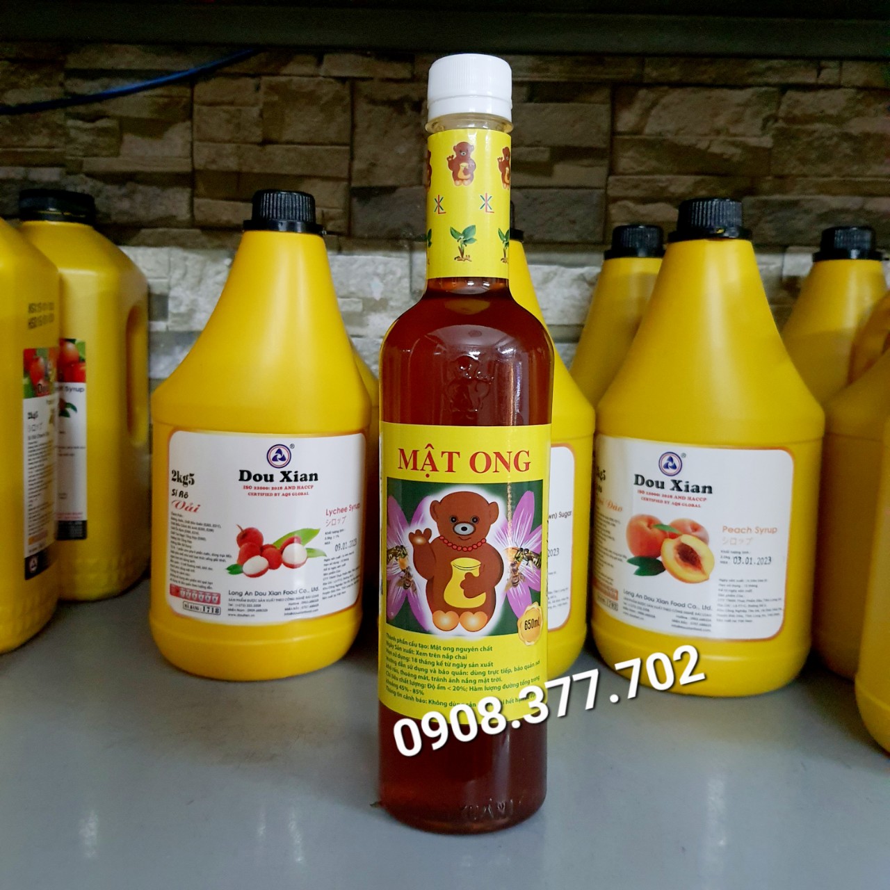 Mật ong Xuân Lộc chai 650ml