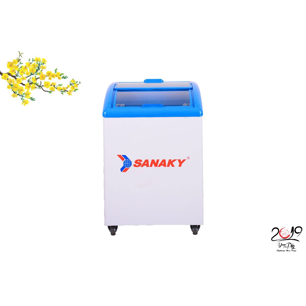 Tủ Đông Sanaky Vh-182K Nắp Kính