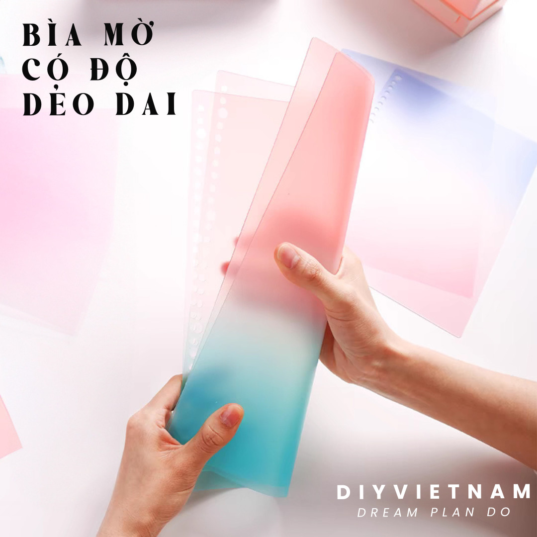 BÌA PHÂN MÀU SỔ CÒNG A5(20)/B5(26)/A4(30)