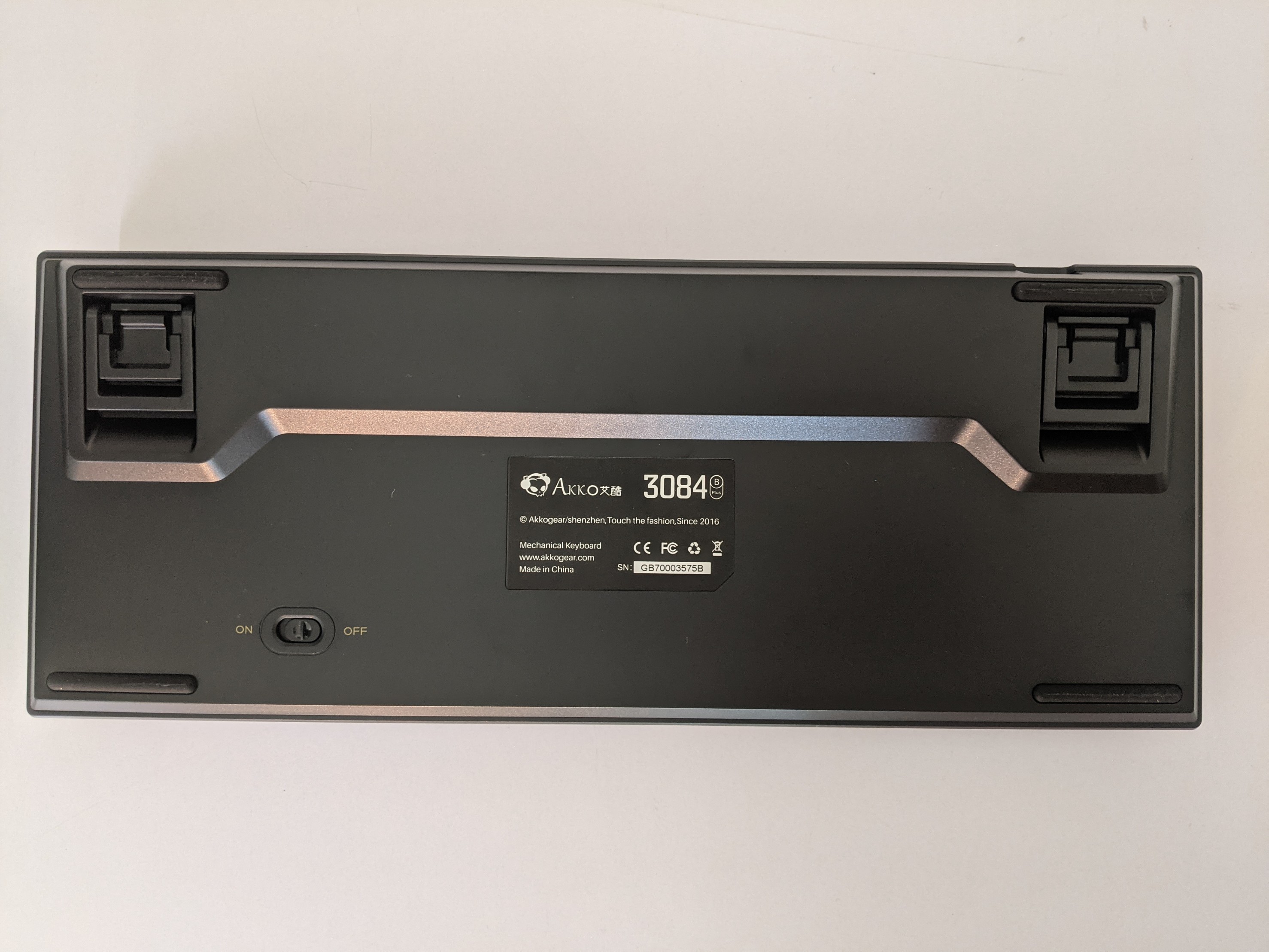 AKKO Black & Gold 3084B Plus Mechanical Keyboard