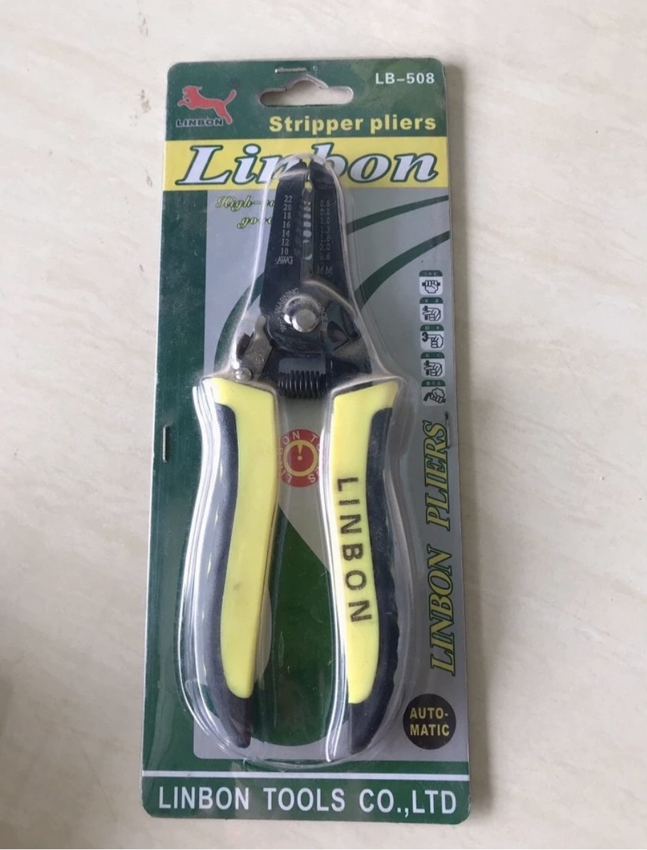 Kìm tuốt dây điện Linbon, Dây Cáp Tự Động Đa Năng Cao Cấp Linbon, kìm cắt dây điện Linbon,kìm đa năng, kìm rút dây Linbon