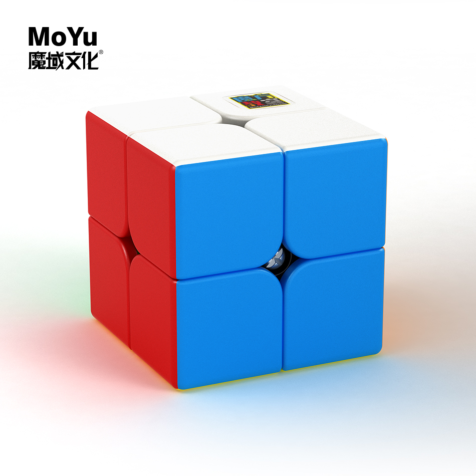 Rubik 2x2 stickerless moyu meilong mfjs rubik 2 tầng