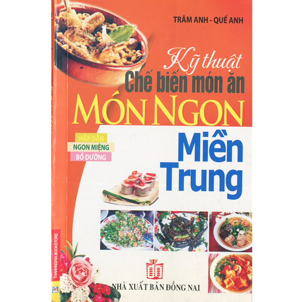 Sách - kỹ thuật chế biến món ăn - món ngon miền trung