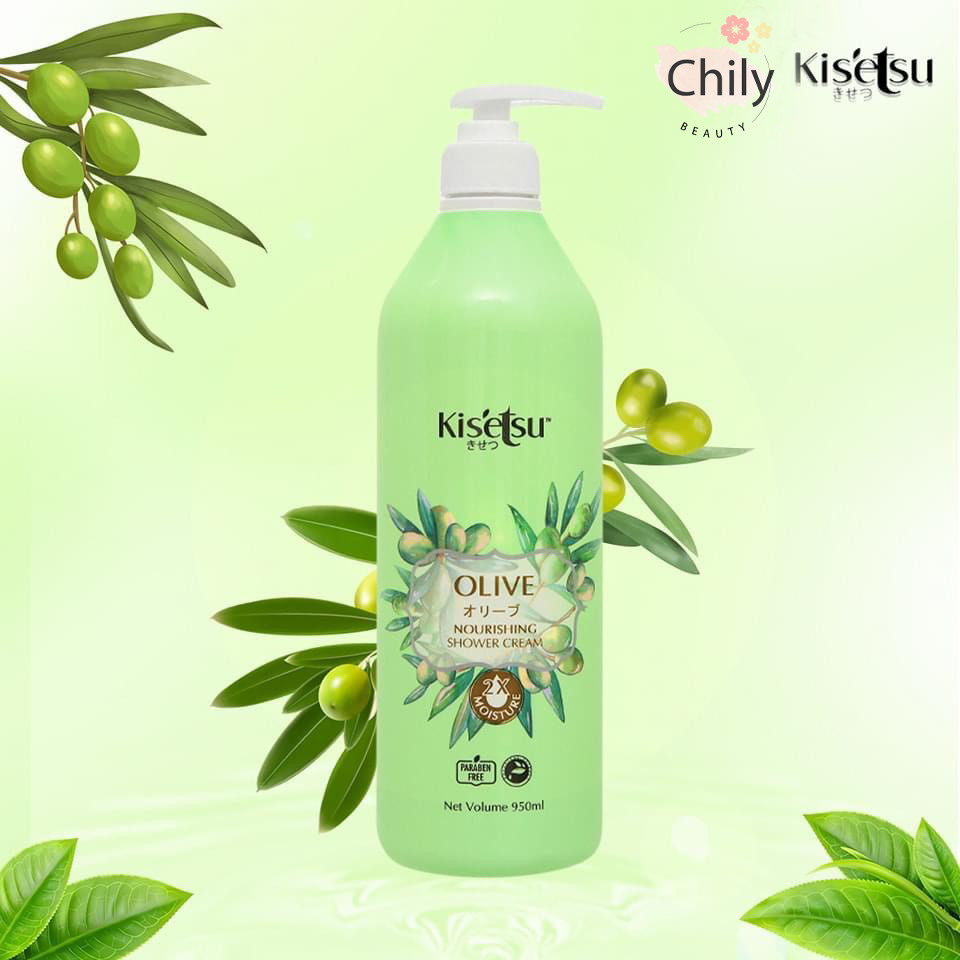 [Liên Hệ Nhận Mã Giảm Giá] Sữa Tắm Dưỡng Ẩm Trắng Da Kisetsu 950ml