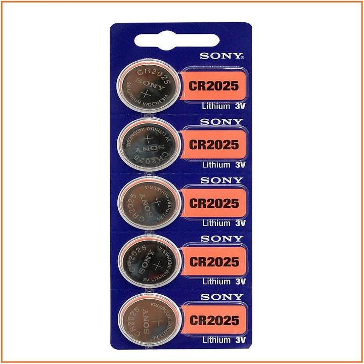 Vỉ 2 Pin CR2025 3V Lithium Sony