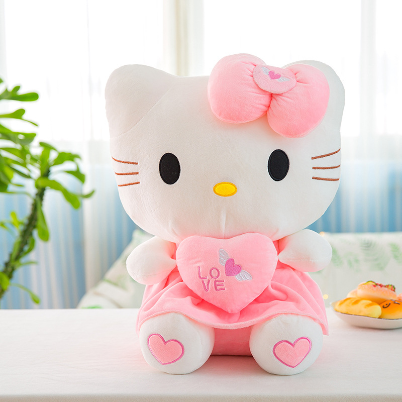 [HCM]Gấu bông mèo hello kitty mặc đầm dễ thương cưng xỉu (25cm----40cm) hàng việt nam chất lượng cao