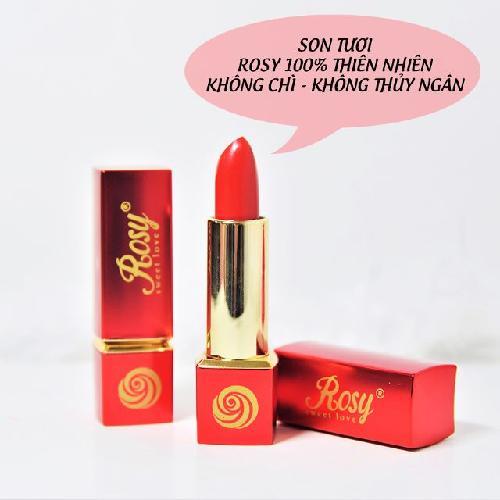 (sản phẩm Hot) Son Môi colagen Rosy Hồng San Hô - trẻ trung - năng động