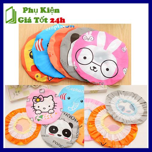 Mũ Trùm Ủ Tóc Đa Năng Hình Dễ Thương Siêu Cute - Mũ trùm tóc Nón chụp tóc trong nhà tắm