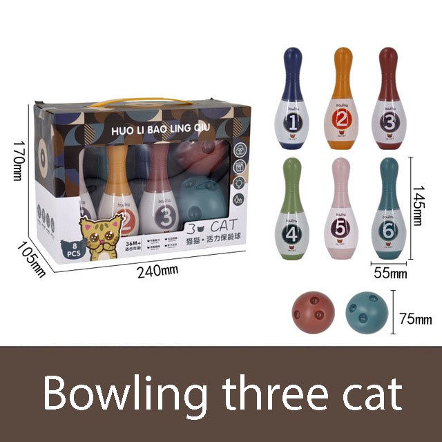 Đồ chơi Bowling cho bé THREE CAT mới nhất 2022