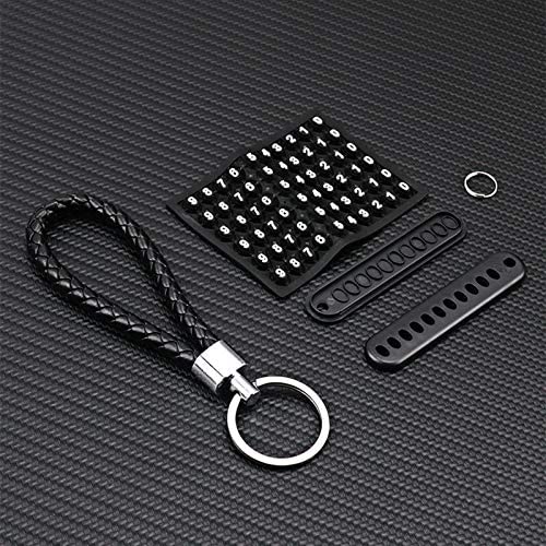 Móc Treo Chìa Khóa Gắn Thẻ Số Điện Thoại Mini