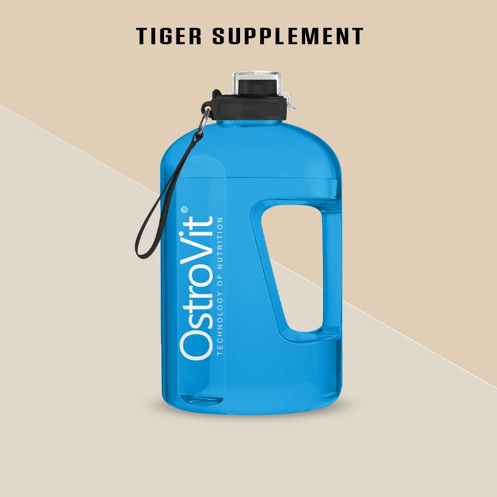 Bình lắc Ostrovit 2200ml Tons Of Cup - Bình lắc tập gym lắc Bcaa, Whey, Preworkout