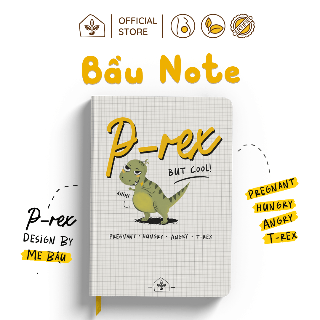 Sổ Tay Dotted Mẹ Bầu: P-Rex |176