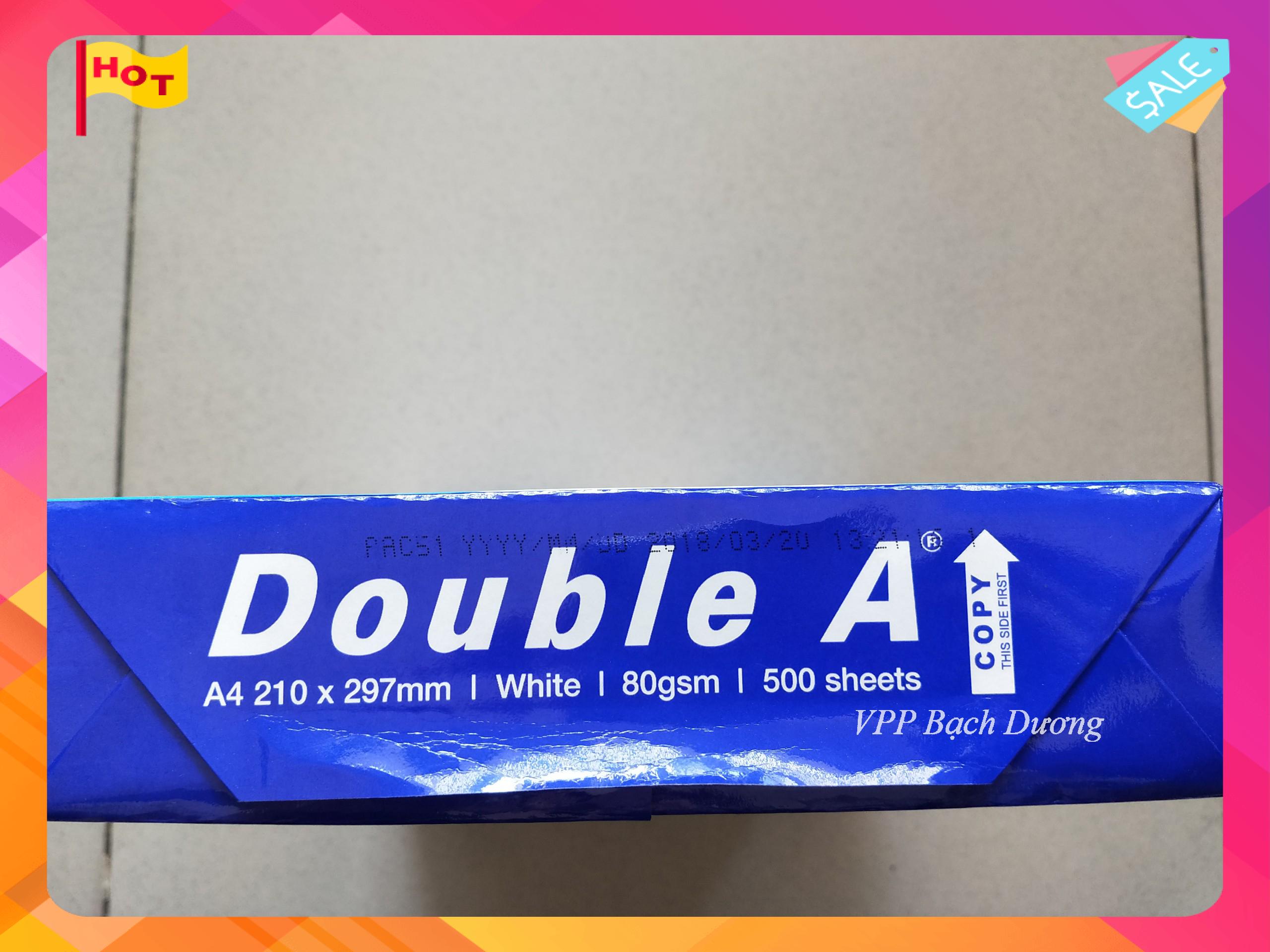 Giấy Double A 80 gsm A4- ram