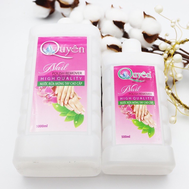 Nước Rửa Móng ( Axeton Quyên ) Cao Cấp 500Ml -1000Ml