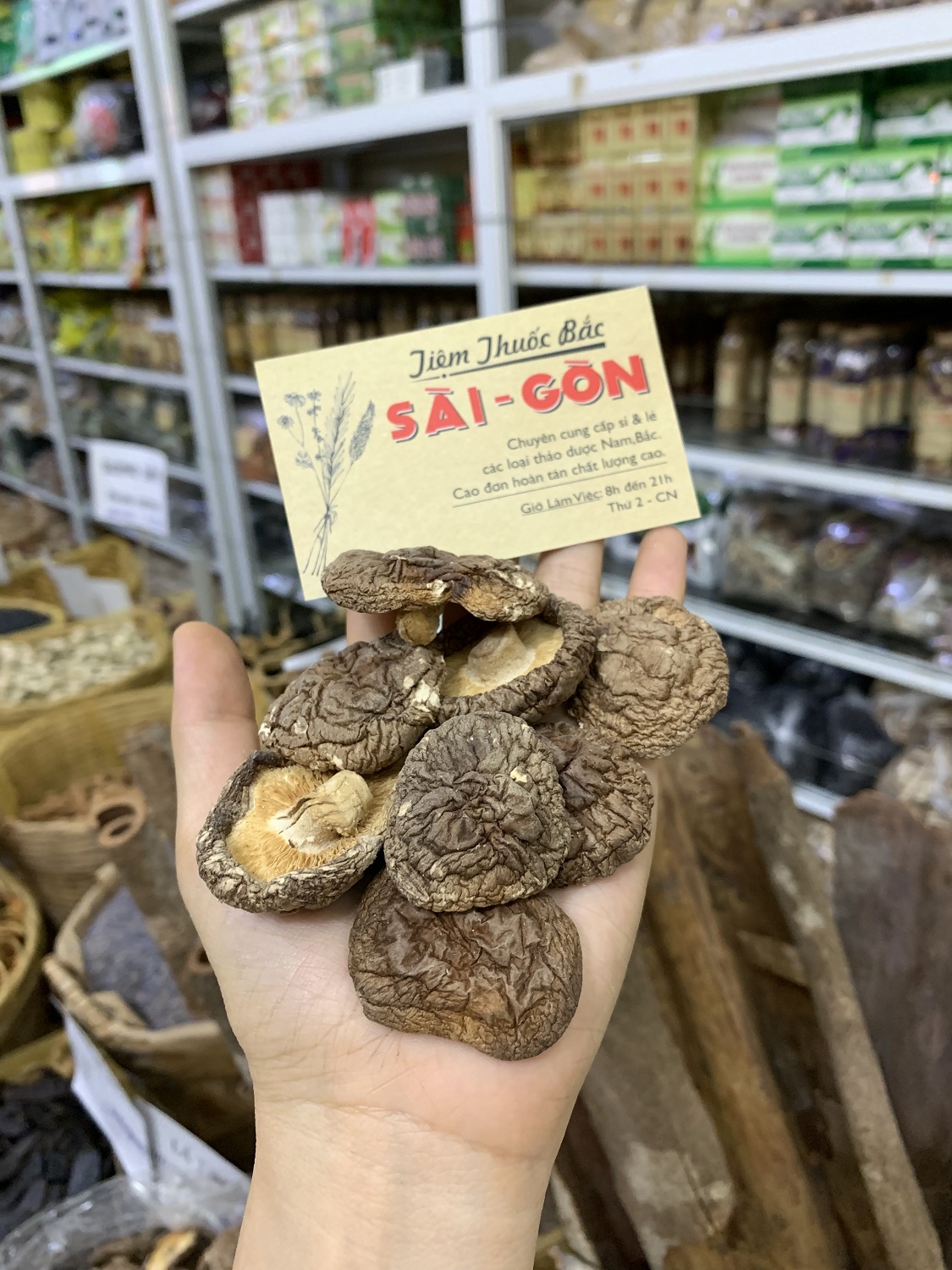 [HCM]NẤM ĐÔNG CÔ ĐEN 100Gram