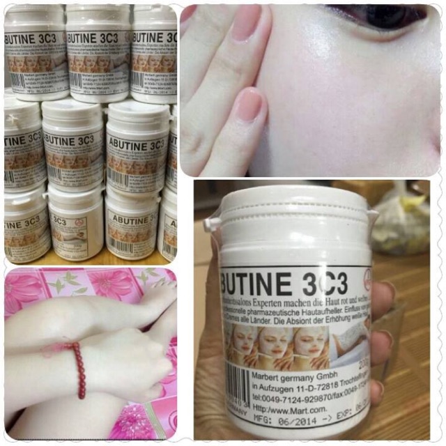 Bột kích trắng abutine 3c3 300gr -