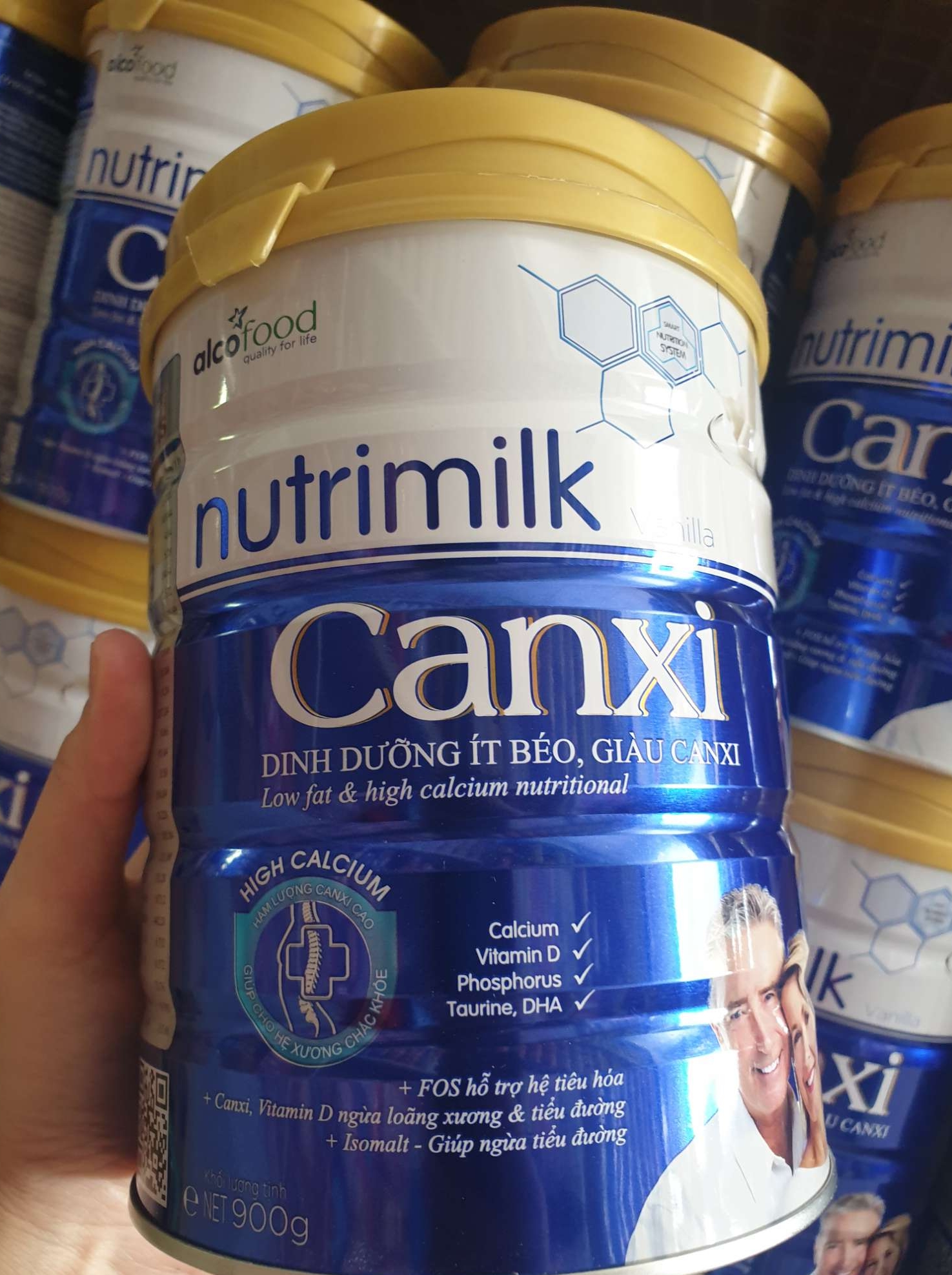 [Combo 6 Lon Giá Sỉ] Sữa Nutrimilk Canxi 900g