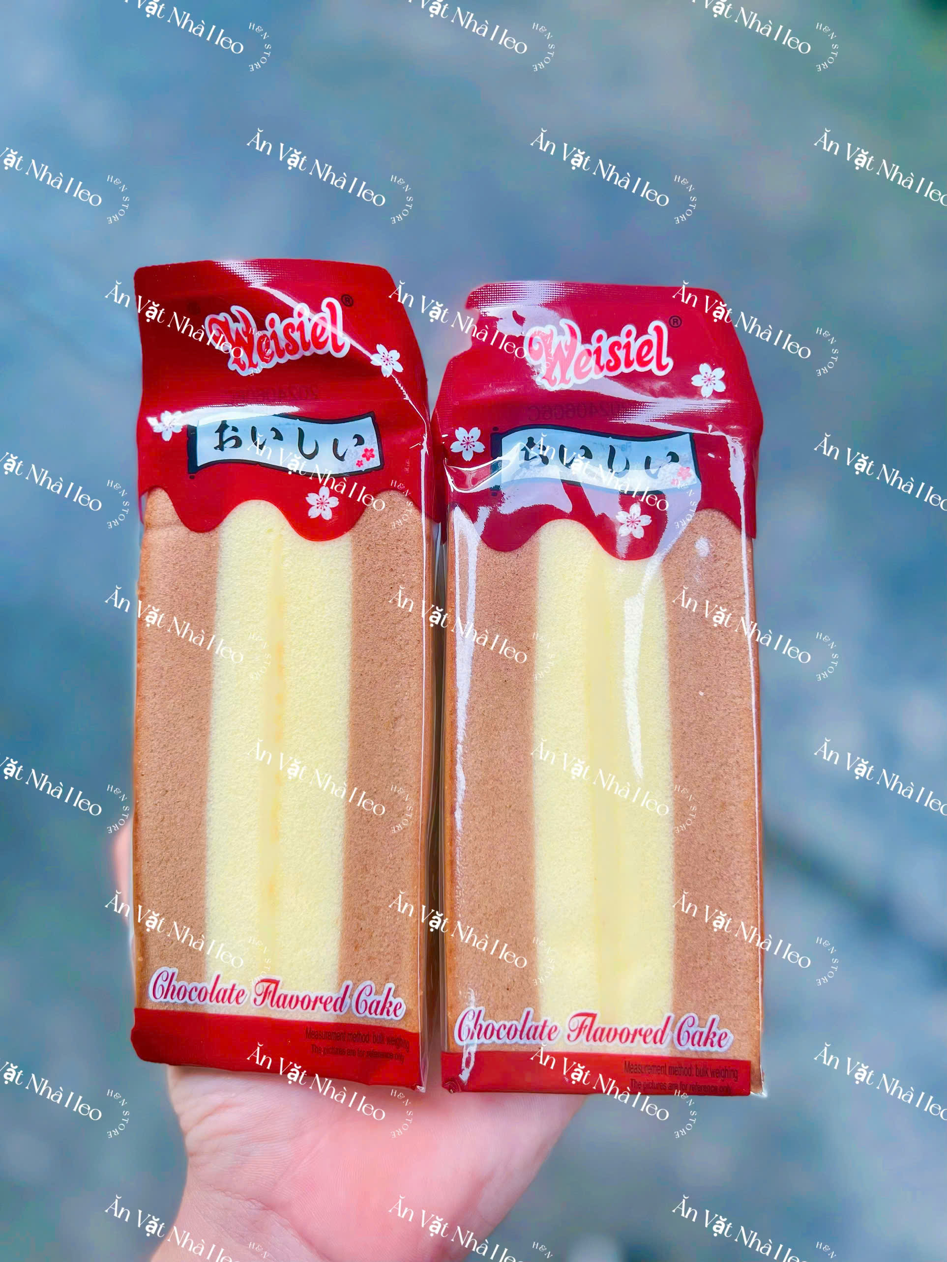 Bánh bông lan tam giác đầu bếp ( 1 cái 100gr)