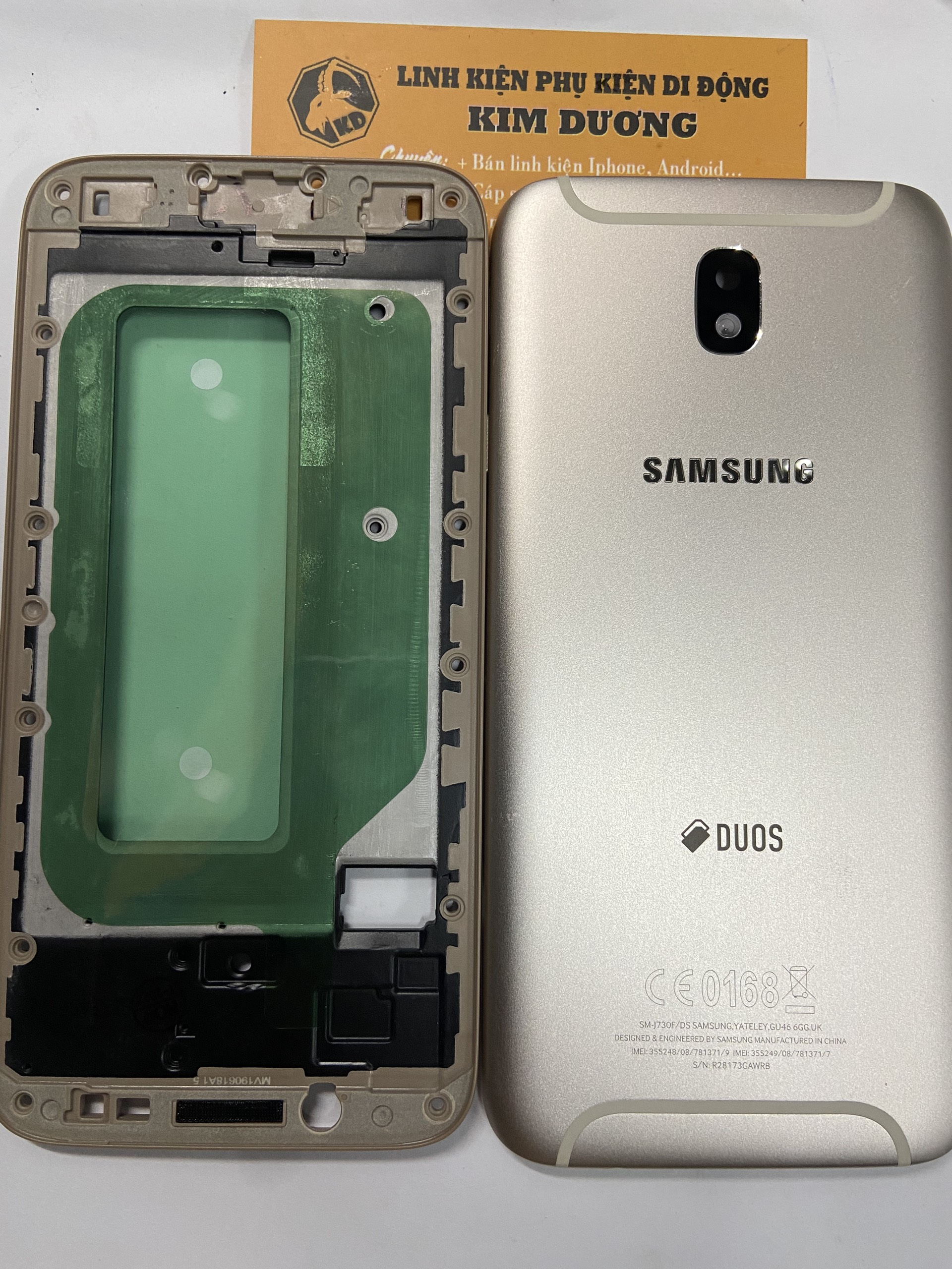 Vỏ bộ + khung sườn  Samsung Galaxy J7 pro ( J730)