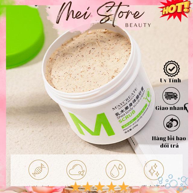 [GIẢM 5% ĐƠN 129K][HCM]Tẩy Tế Bào Chết Bơ Maycreate Gather Beauty 250g