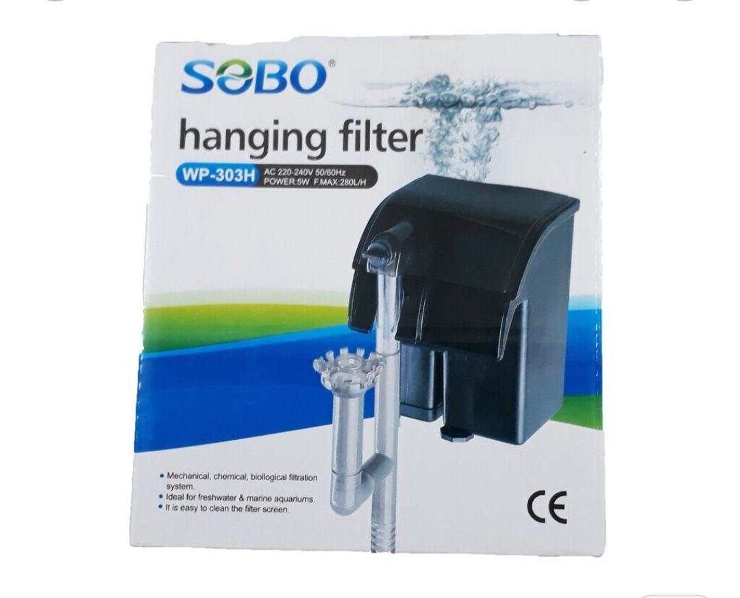 Máy lọc thác hồ cá sobo wp-303h .