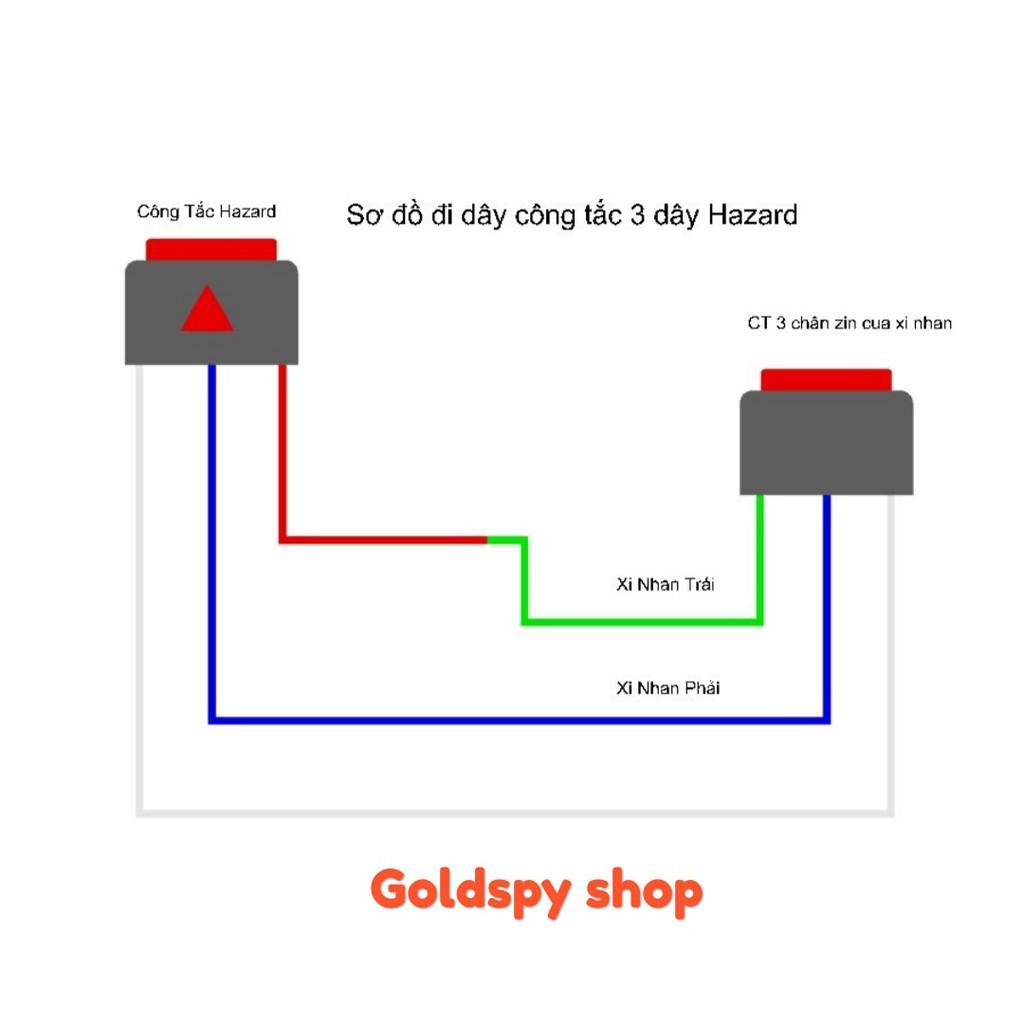 CÔNG TẮC HAZARD KÈM CHỚP ĐIỆN TỬ