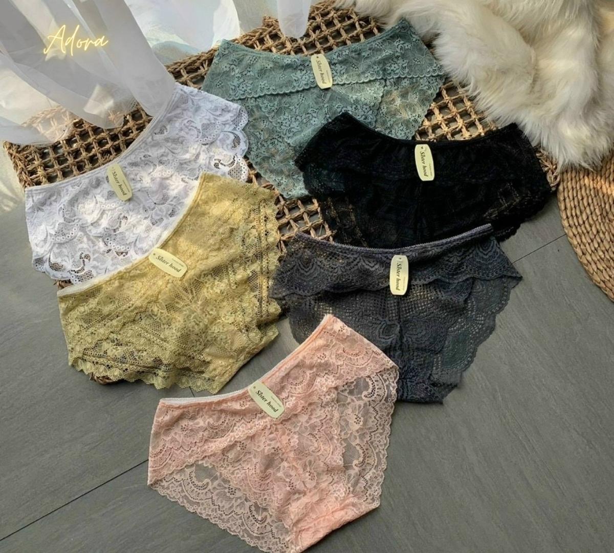 Sexy lace women's underwear, soft material, anti-bacterial, soft, see-through, sexy AD130