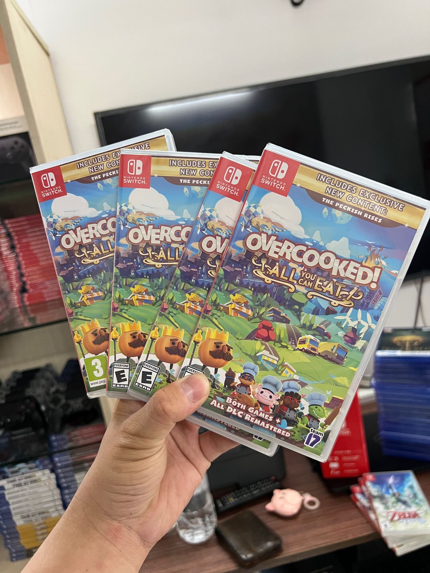 Nintendo Switch Game: Overcooked! All You Can Eat