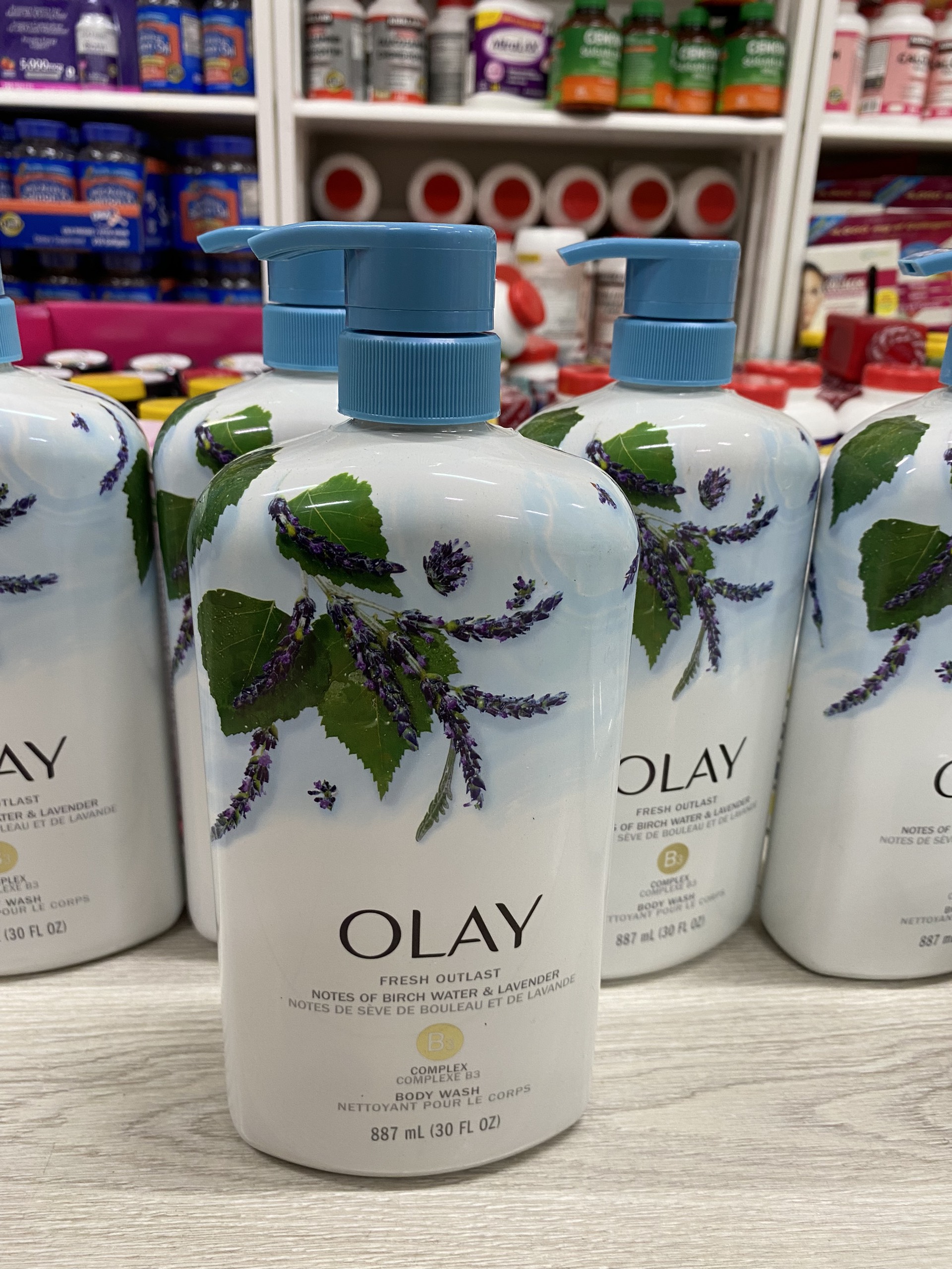 SỮA TẮM OLAY PURIFYING WATER & LAVENDER 887ML _ NHẬP MỸ 🗽✈️