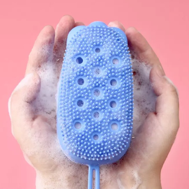 [HCM]BÔNG TẮM HÌNH CHUỘT BẰNG SILICON MỀM MẠI - TẠO BỌT KHÁNG KHUẨN TIỆN LỢI - TẠO CẢM GIÁC DỄ CHỊU KHI SỬ DỤNG