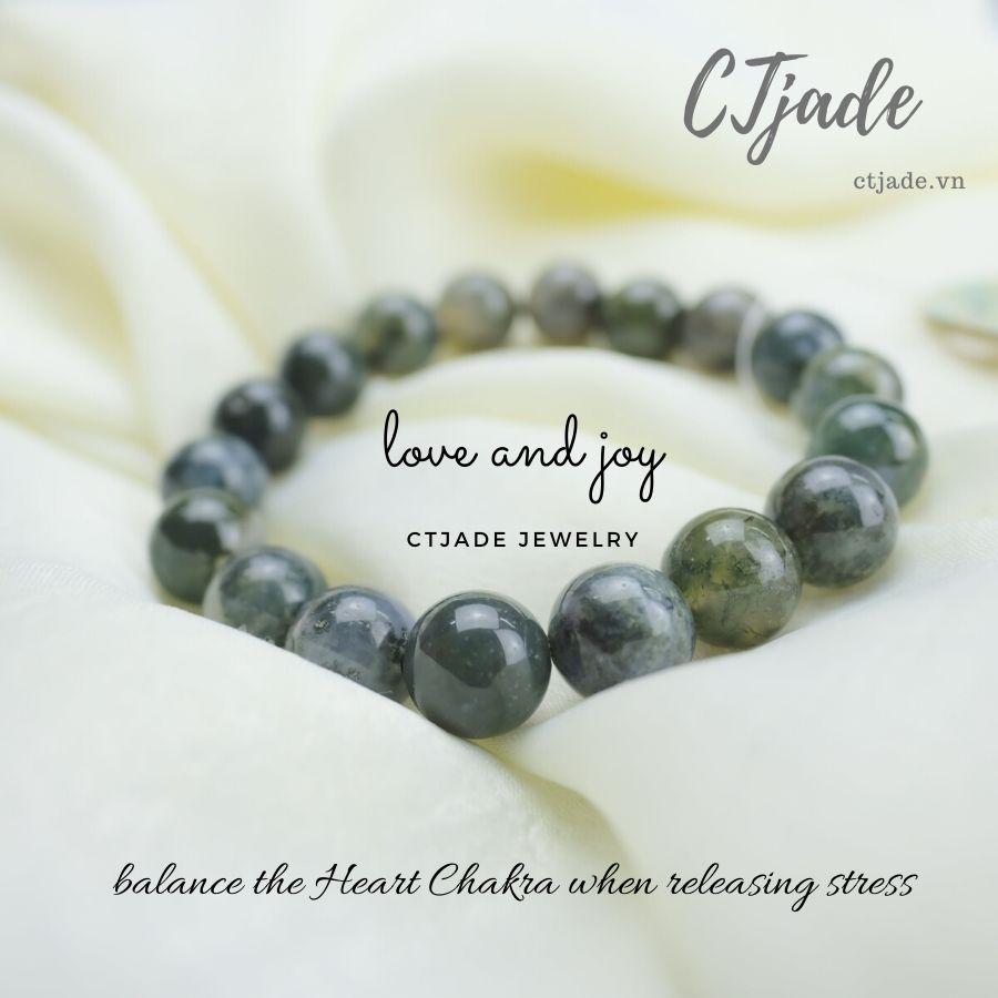 275426843 vòng tay đá tree agate thiên nhiên saigonistar k60