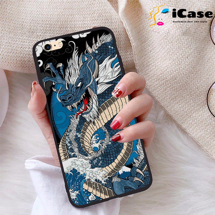 Ốp lưng iPhone 6 Plus viền dẻo TPU BST Rong
