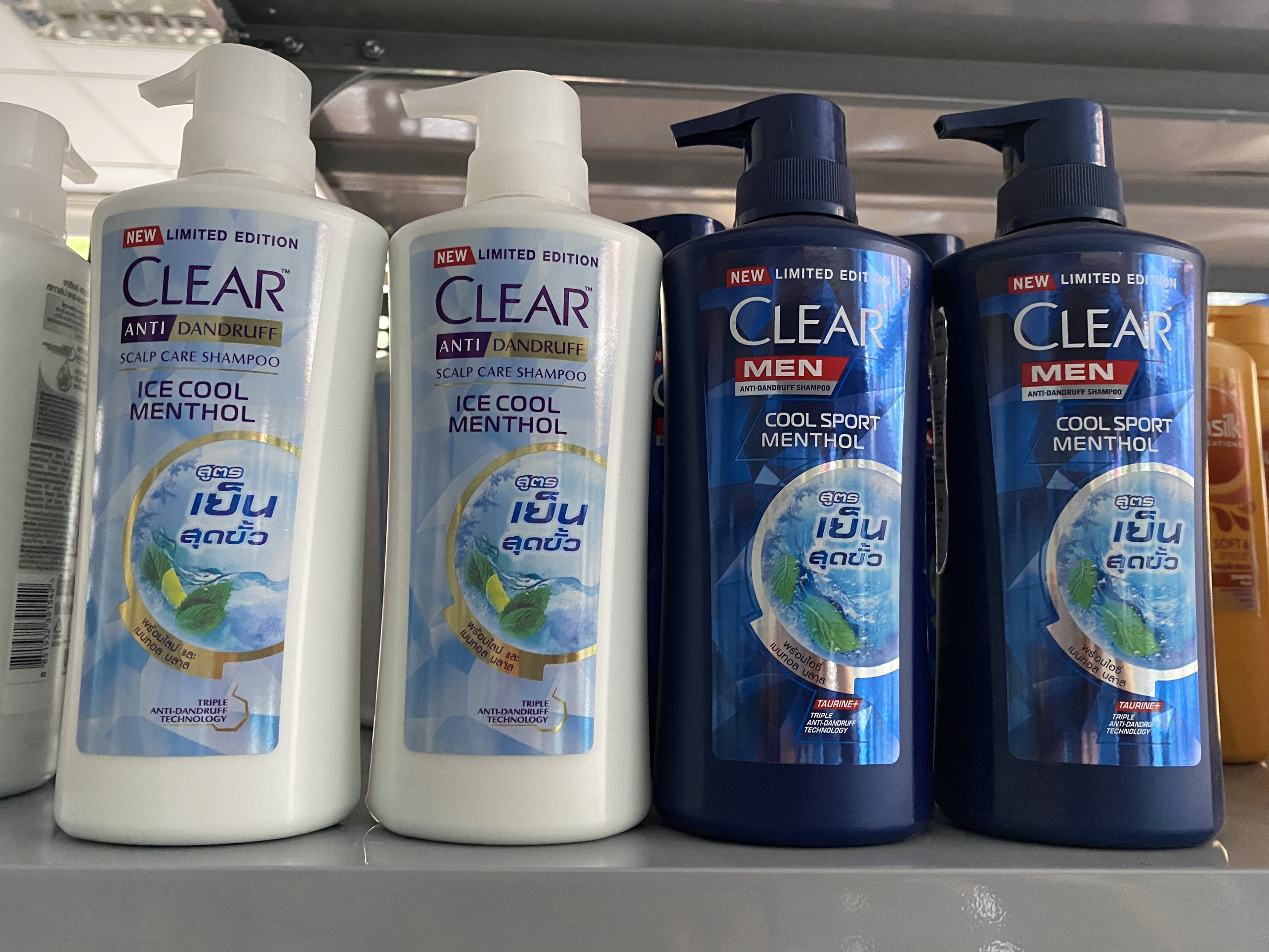 Dầu gội Clear Bạc hà 450ml - Thái Lan