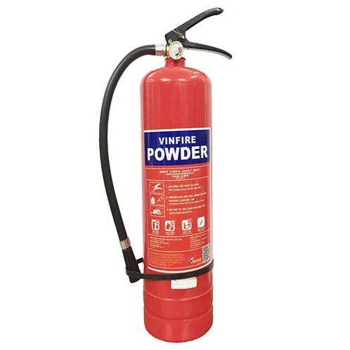 Fire extinguisher with vinfire seal ABC / BC powder type and MT3 CO2 fire extinguisher 4kg fire extinguisher, the expiry date is 5 years, there is a inspection stamp of the secondary set-genuine safety Mart official