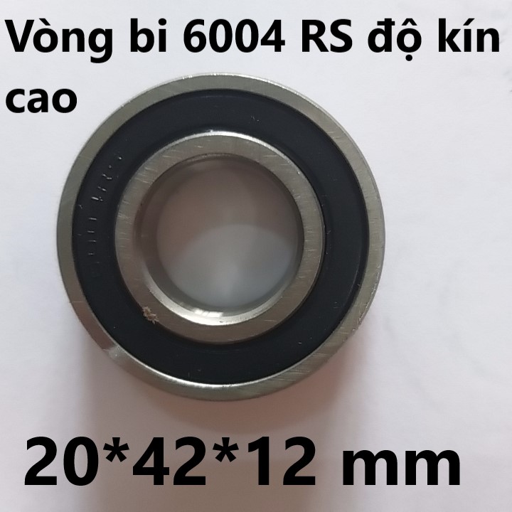 10 vòng bi 6004 zz,rs kích thước 20*42*12mm thép tốc độ cao, chịu lực tốt