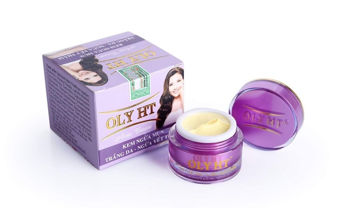 Kem trị mụn - trắng da - ngừa vết thâm oly ht 12g - 8936131270123