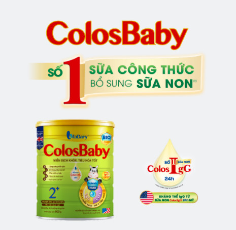 Sữa non Colos Baby BIO Miễn dịch khoẻ, T 2