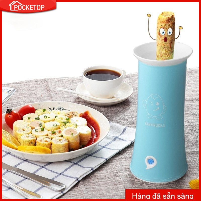 Máy làm trứng cuộn POCKETOP chất liệu PP đa chức năng