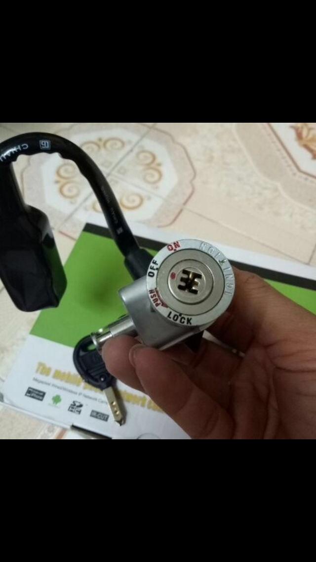 Bộ ổ khoá xe SURIUS loại 6 cạnh